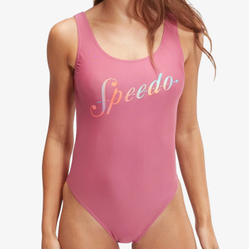 Speedo Costum baie (intreg) Logo Deep U-Back 