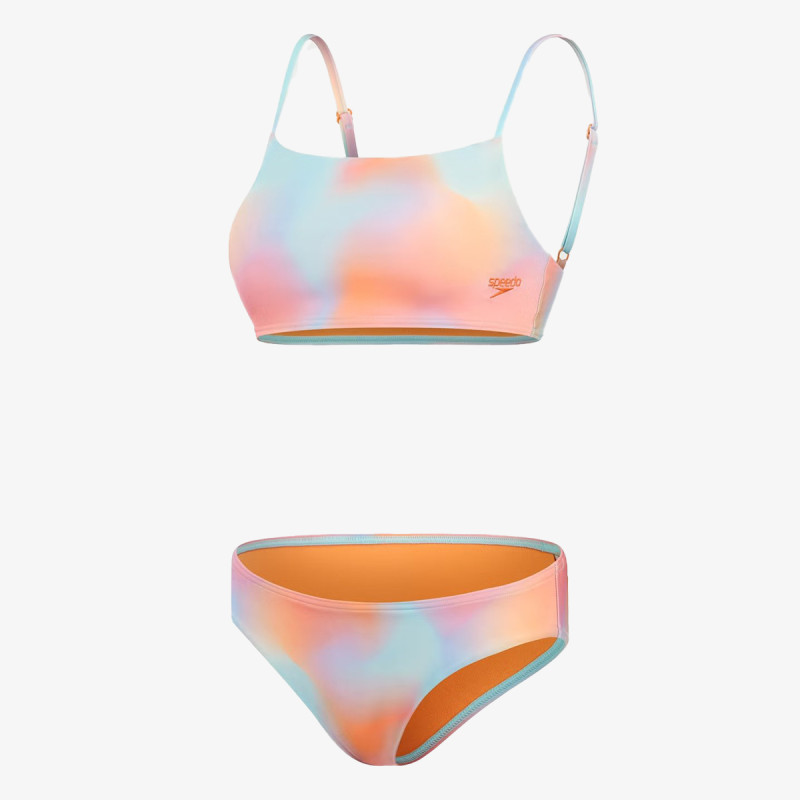 Speedo Costum baie (2 piese) Printed Ajustable Thinstrap 
