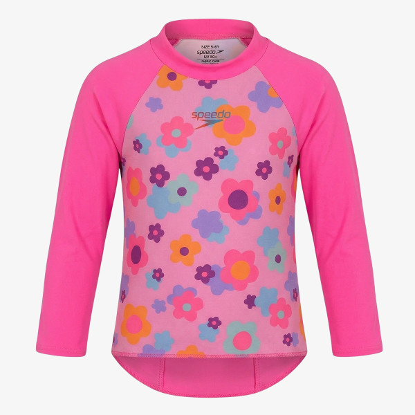 Speedo Tricou maneca lunga Long Sleeve Print Rash Guard 