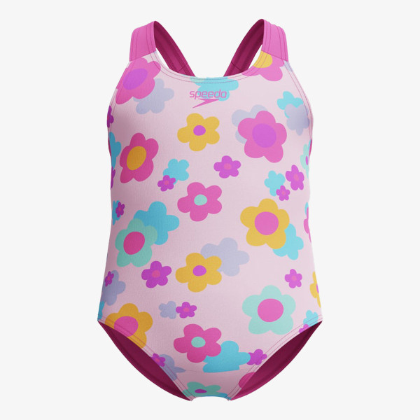 Speedo Costum baie (intreg) Print Racerback One Piece 