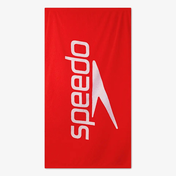 Speedo Prosop LOGO TOWEL AU RED/WHITE 