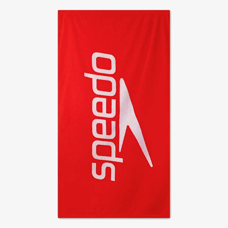 Speedo Prosop LOGO TOWEL AU RED/WHITE 