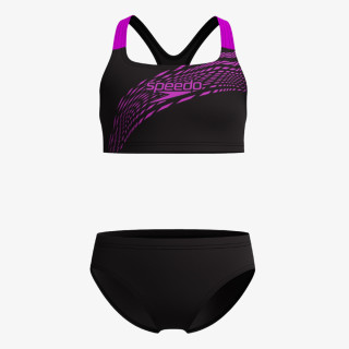 Speedo Costum baie (2 piese) MDLY LOGO 2PC JF PURPLE 