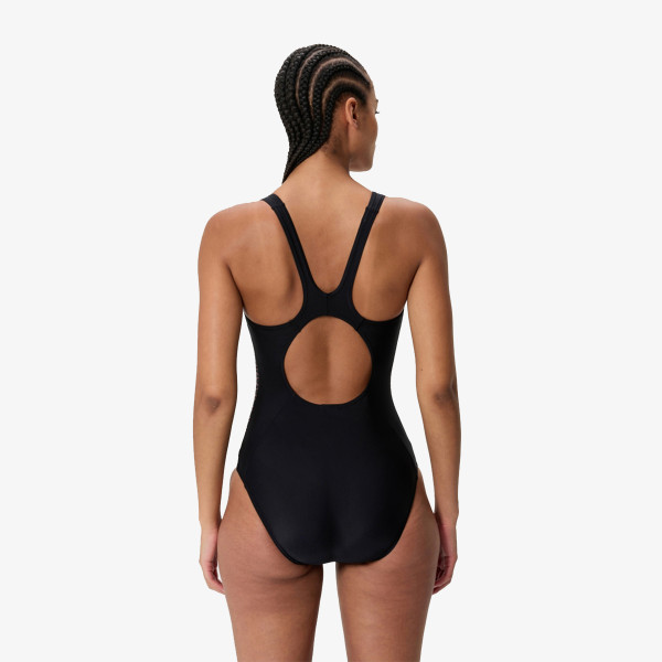 Speedo Costum baie (intreg) PLCMT MUSCLEBACK 1PC BLACK 