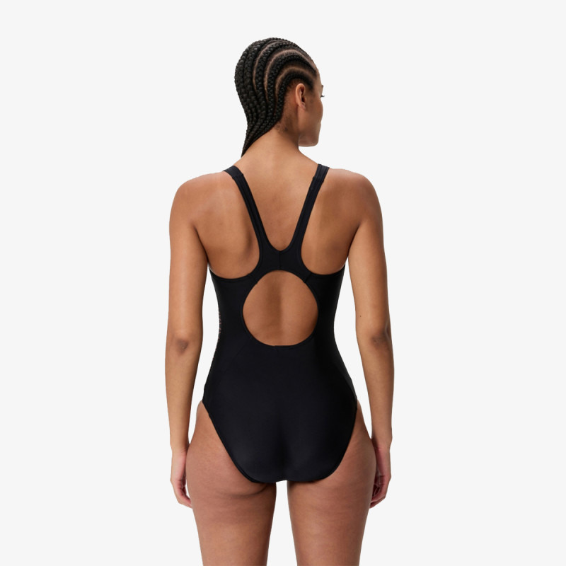 Speedo Costum baie (intreg) PLCMT MUSCLEBACK 1PC BLACK 