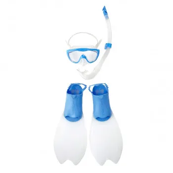 SPEEDO Masca de inotat si inotatoare GLIDE JUNIOR SCUBA SET 