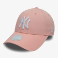 New Era Sapca New York Yankees Essential Womens Pink 9FORTY Cap <br /> 