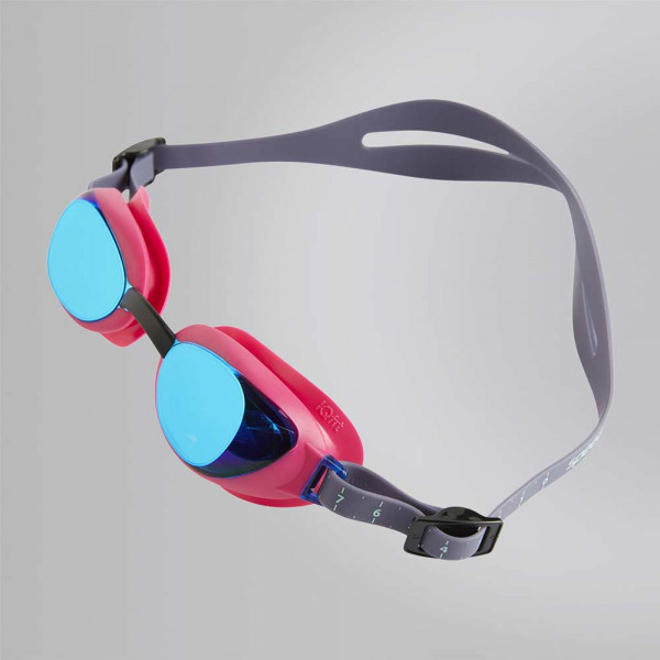 Speedo Ochelari  de inot AQUAPURE MIR GOG AF PINK/BLUE 