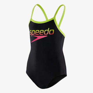 Speedo Costum baie (intreg) Boom Logo Thinstrap Muscleback 