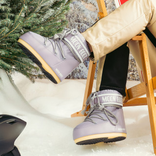 Moon Boot Ghete MB ICON LOW NYLON LILAS 