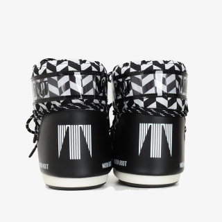 Moon Boot Ghete MB ICON LOW OPT BLACK/WHITE 
