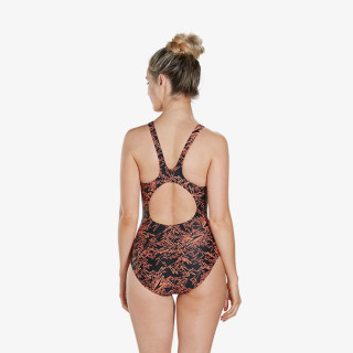 Speedo Costum baie (intreg) BOOM ALOV MSBK AF BLACK/ORANGE 