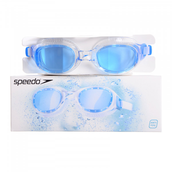 Speedo Ochelari  de inot FUTURA CLASSIC AU CLEAR/BLUE 