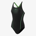 Speedo Costum baie (intreg) TECH PLMT MEDALIST AF BLACK/GREEN 