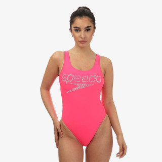 Speedo Costum baie (intreg) Logo Deep U-Back 