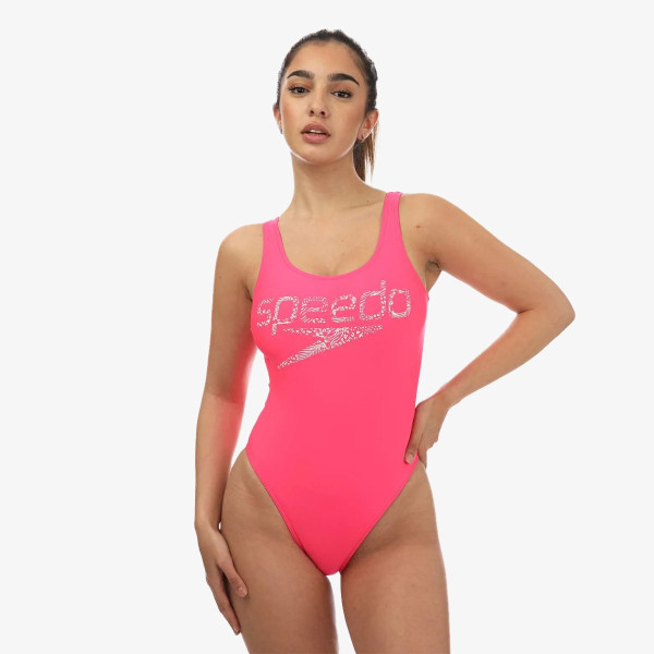 Speedo Costum baie (intreg) Logo Deep U-Back 