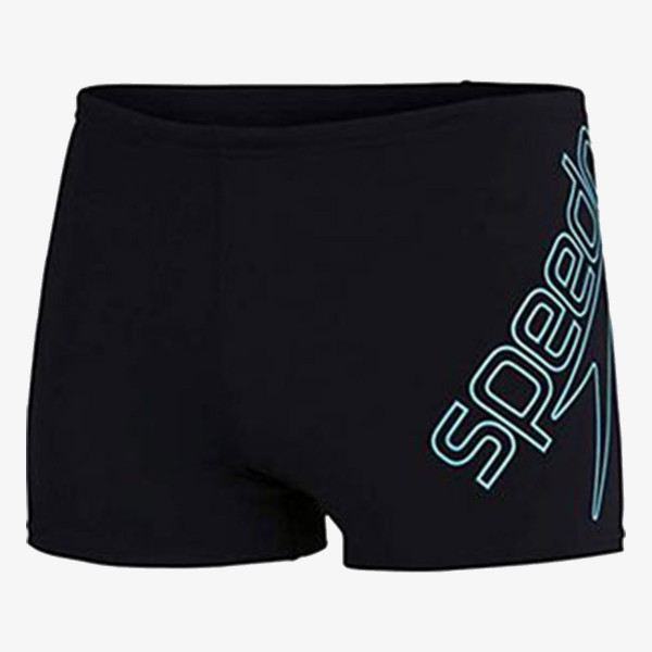 Speedo Sorturi inot BOOM LOGO PLMT ASHT AM BLACK/BLUE 