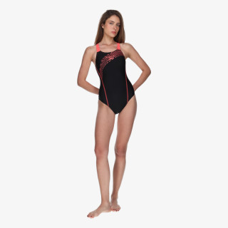 Speedo Costum baie (intreg) Womens Medley Logo 1 Piece 