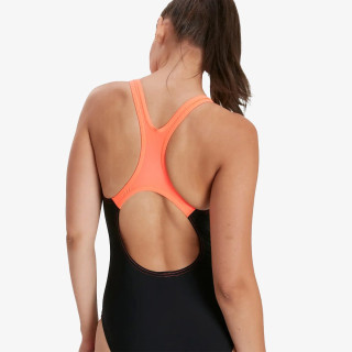 Speedo Costum baie (intreg) MEDLEY LOGO MDLT AF BLACK/RED 