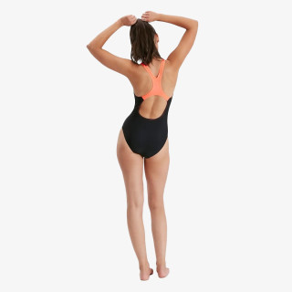 Speedo Costum baie (intreg) MEDLEY LOGO MDLT AF BLACK/RED 