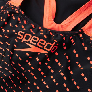 Speedo Costum baie (intreg) MEDLEY LOGO MDLT AF BLACK/RED 