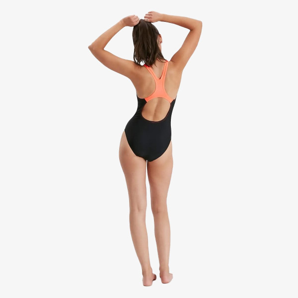 Speedo Costum baie (intreg) MEDLEY LOGO MDLT AF BLACK/RED 