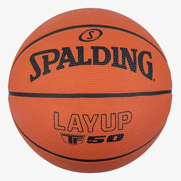 Spalding Minge Layup TF-50 Sz7 Rubber Basketball 