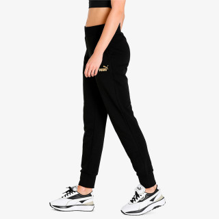 PUMA Pantaloni de trening PUMA Pantaloni de trening PUMA ESS+ Metallic Pants TR