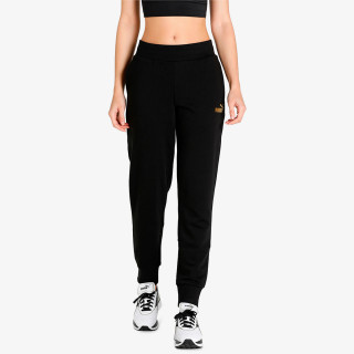 PUMA Pantaloni de trening PUMA Pantaloni de trening PUMA ESS+ Metallic Pants TR