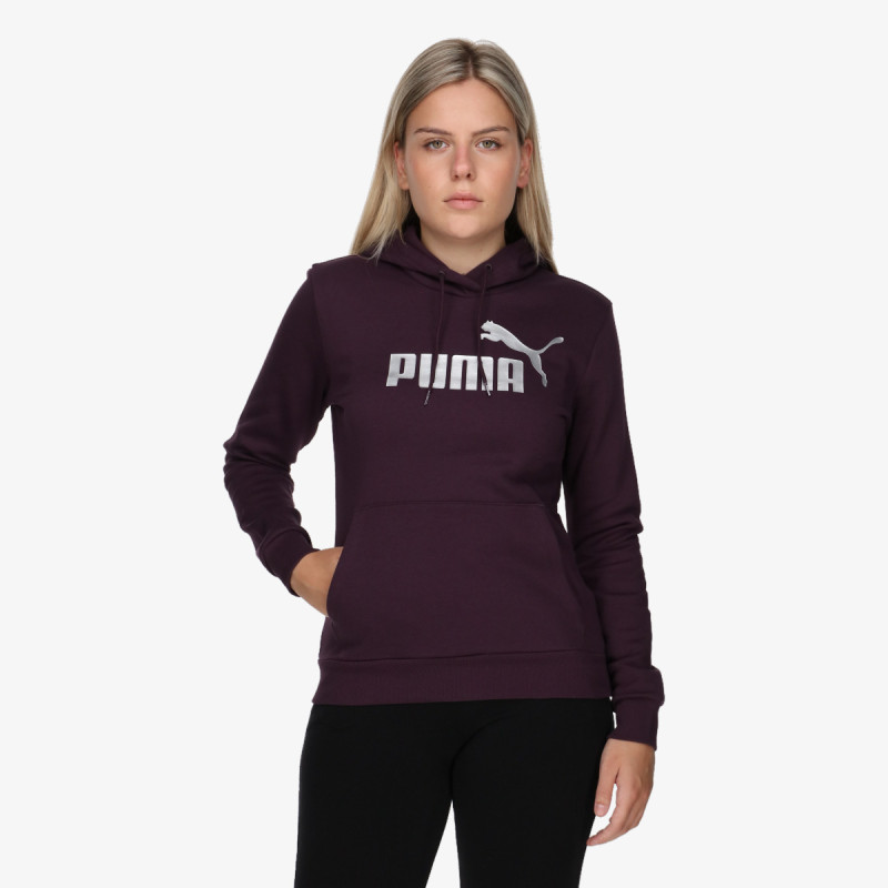 Puma Hanorac PUMA ESS+ Metallic Logo  Hoodie FL 