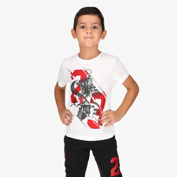 Nike Tricou Jordan Boys Flight Mode Tee Kids White<br /> 