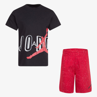 NIKE Tricou si pantaloni scurti JDB SPECKLE AIR JUMBLED SET