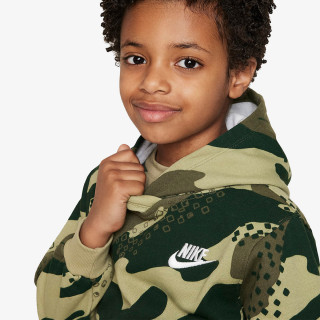 Nike Hanorac Sportswear Club Camo Pullover 