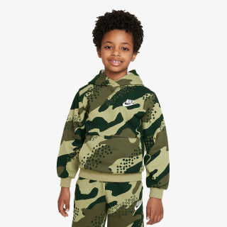 Nike Hanorac Sportswear Club Camo Pullover 