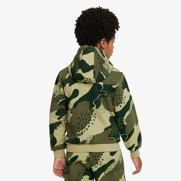 Nike Hanorac Sportswear Club Camo Pullover 