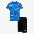 Nike Tricou si pantaloni scurti NKB B NSW AOP FT SHORT SET 