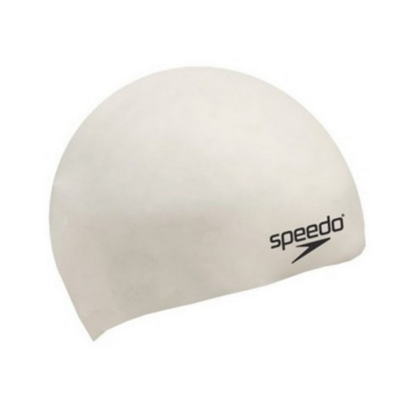 Speedo Casca de inot FLAT SILICONE CAP AU WHITE 