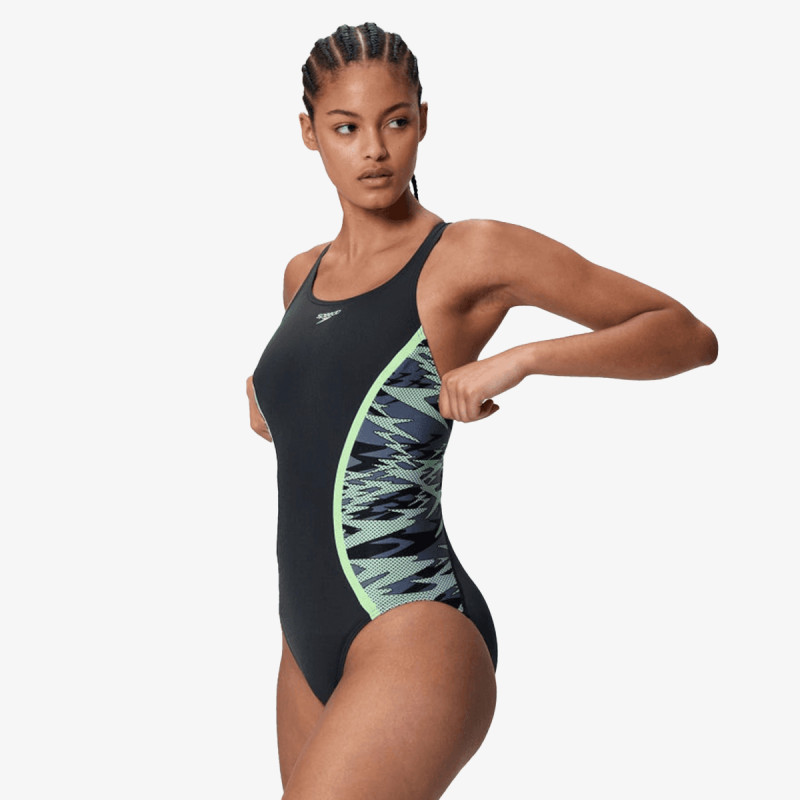 Speedo Costum baie (intreg) Hyperboom Splice Muscleback One Piece 