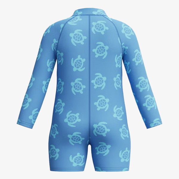 Speedo Set Long Sleeve Print Zip One Piece 