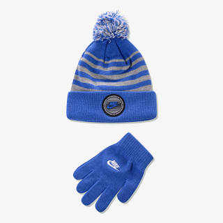 Nike Set NAN FUTURA STRIPE BEANIE & GLV 