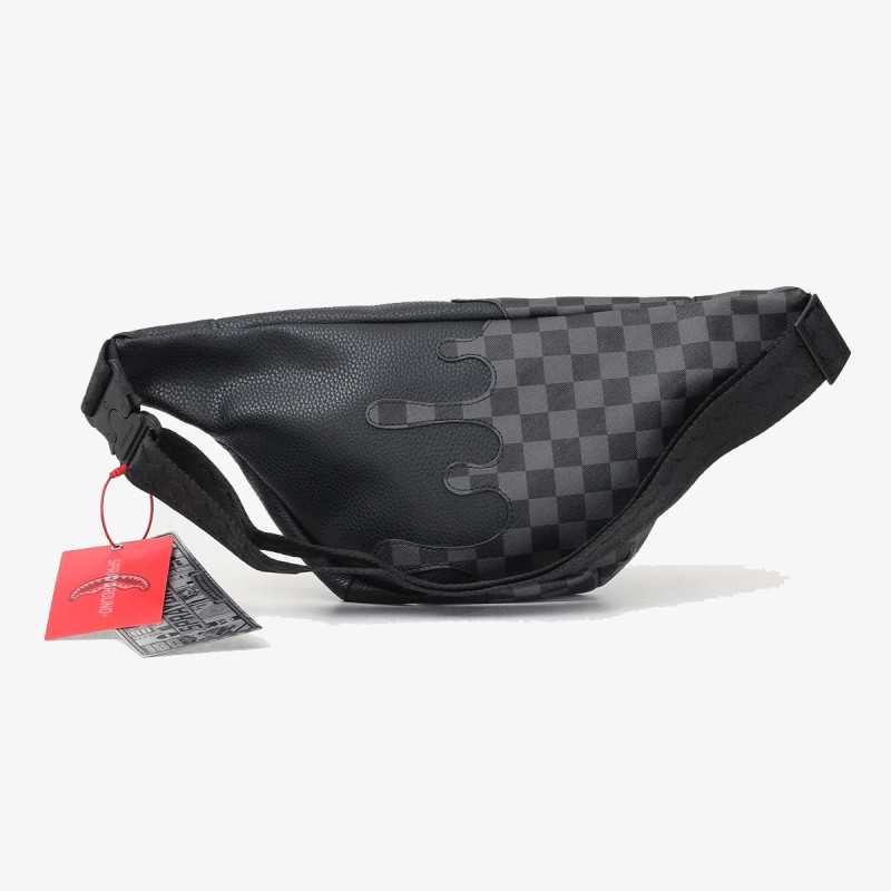 Sprayground Geanta mica UNFINISHED SHARK CROSSBODY 