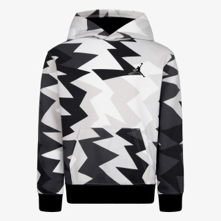 NIKE Hanorac MJ Flight MVP French Terry All-Over Print Pullover Hoodie 