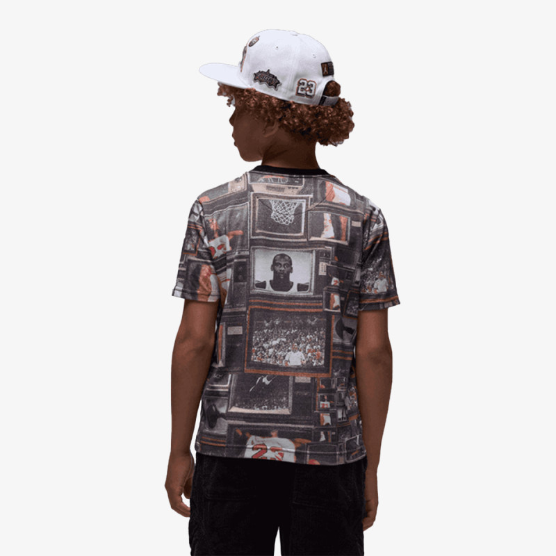 JORDAN Tricou JDB MJ FLT ESS AOP SS TEE 