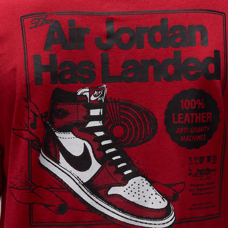JORDAN Tricou JDB AIR JORDAN HAS LANDED SS T 