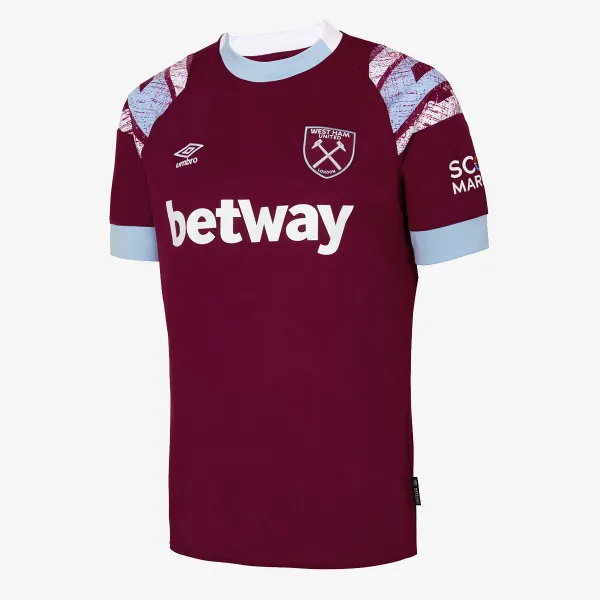 UMBRO Tricou echipe WEST HAM HOME JERSEY S/S 