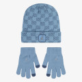 Set JAN MONOGRAM BEANIE SET 