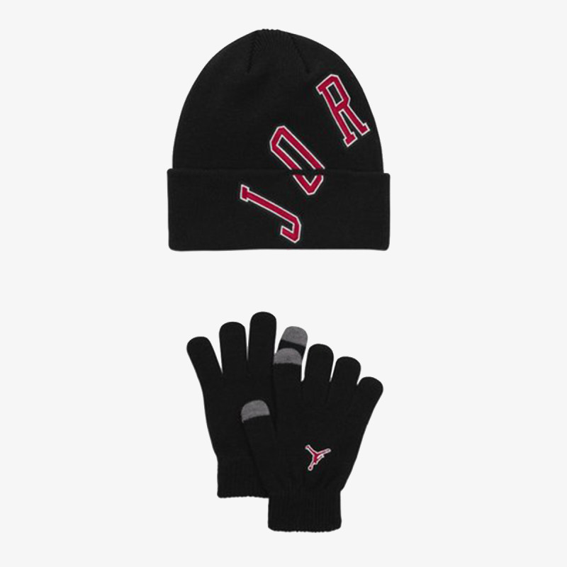 JORDAN Palarie JAN JORDAN VARSITY BEANIE SET 