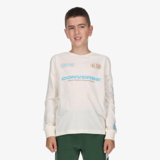 Converse Tricou maneca lunga CNVB MULTI-HIT LONG SLV GFX TE 