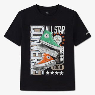 Converse Tricou CNVB VARCITY DOUBLE KICKS SS T 