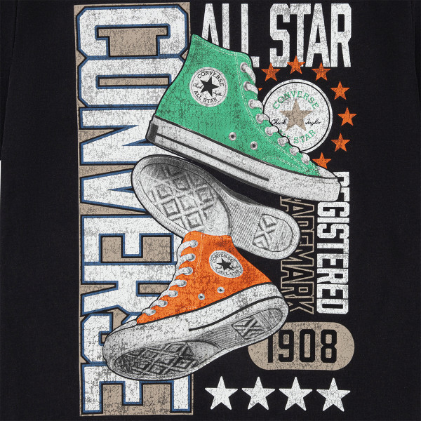 Converse Tricou CNVB VARCITY DOUBLE KICKS SS T 